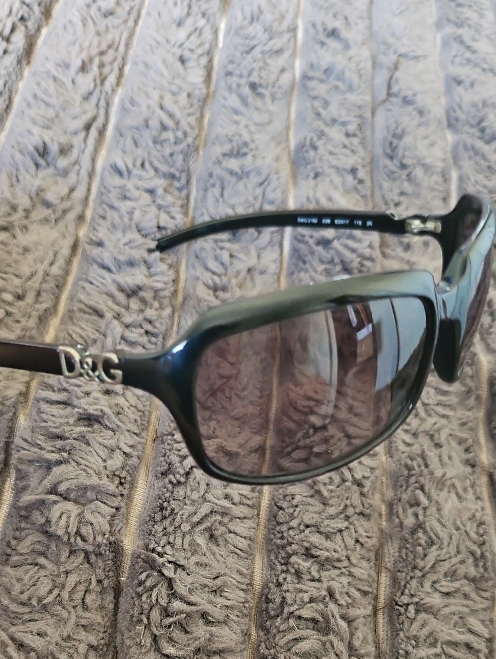 Dolce & Gabbana's 2192 Authentic Y2K Design PrWrap Vintage Designer Sunglasses!!